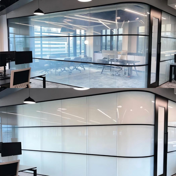 Super Clear Switchable Glass Smart Glass Self-adhesive PDLC Smart Film 4 - Image 2
