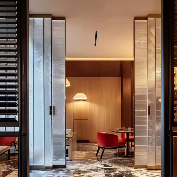 Customized steel frame doors for hotel restaurant club - Image 2