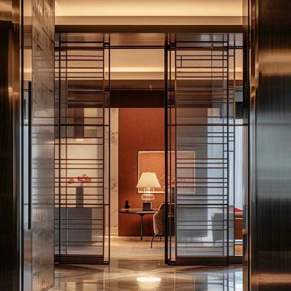 Customized steel frame doors for hotel restaurant club - Image 3
