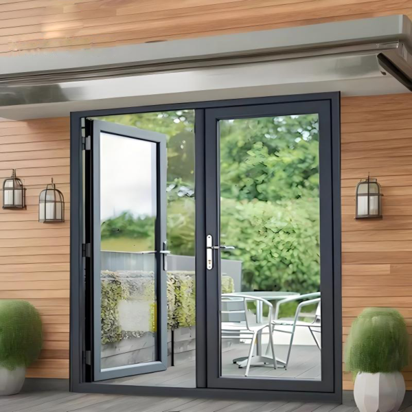 Customized Swing Glass Door steel Slim Frame Glass Door Exterior Interior Modern Glass Pivot Doors - Image 2