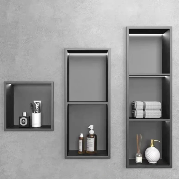 Customized 304 Stainless Steel Bathroom Wall Shower Niche