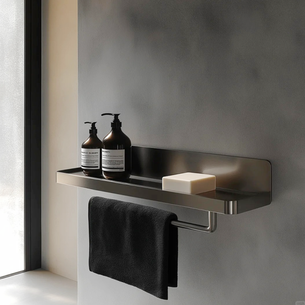 Customized 304 stainless steel shower niche shelf - Image 3