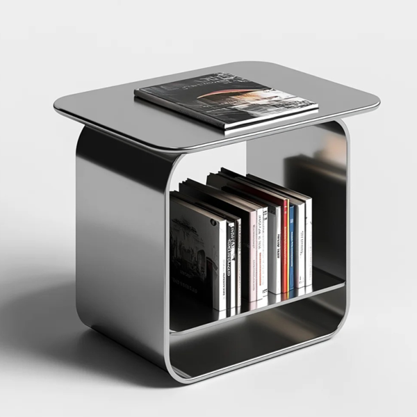 Customized Stainless steel exquisite small coffee table