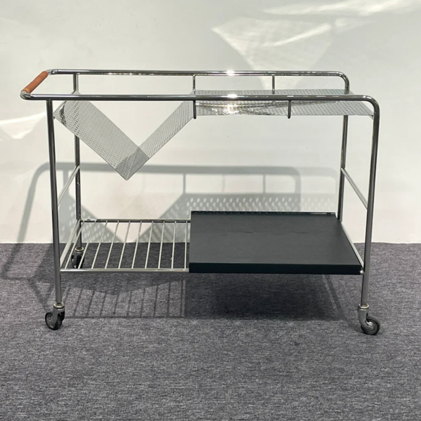 Customized Stainless steel trolley cart for vegetable tray suitable for restaurant laboratory - Image 4