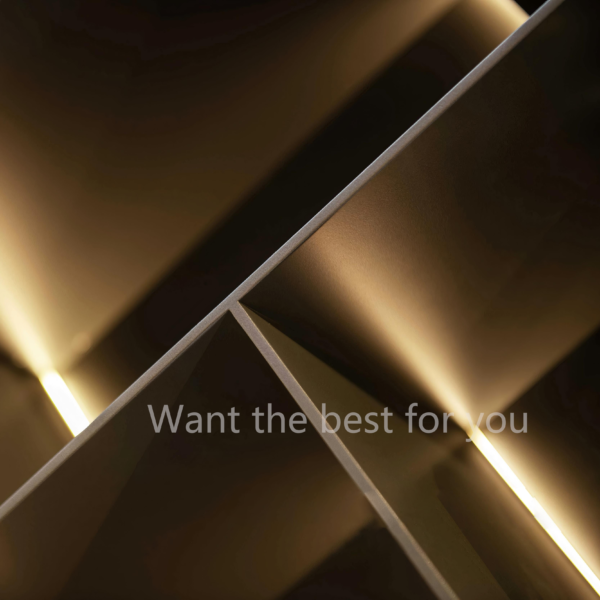 Customized Luxury Wall Cabinet Stainless Steel TV Cabinet Home Storage Furniture - Image 3