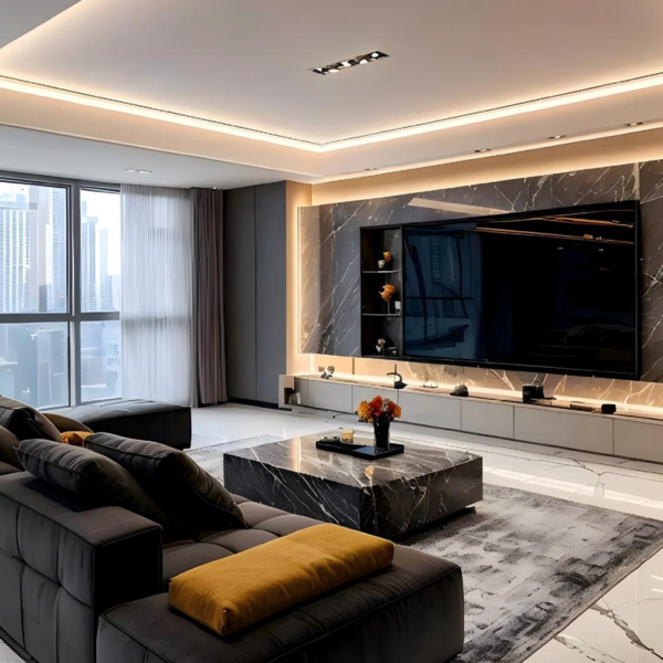 Stainless Steel Wall Niche Cabinet  Metal TV Cabinet Kitchen Bathroom Storage Embedded Finished Wall - Image 4