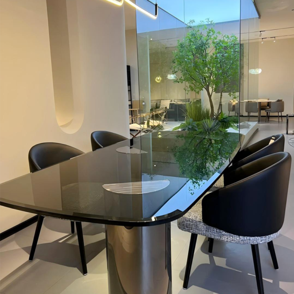 Customized stainless steel corner table top - Image 2