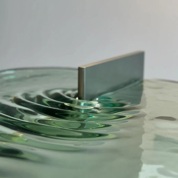 Customized hot melt glass art glass desktop - Image 3