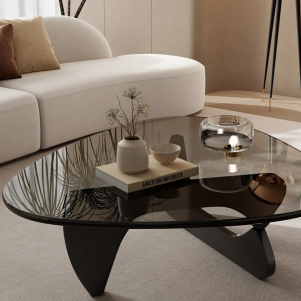 Customized Ultra-clear glass tempered glass table top - Image 3