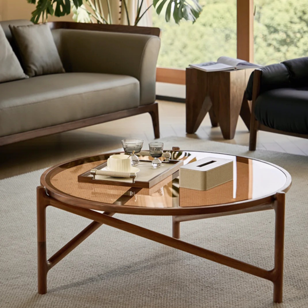 Customized Ultra-clear glass tempered glass table top