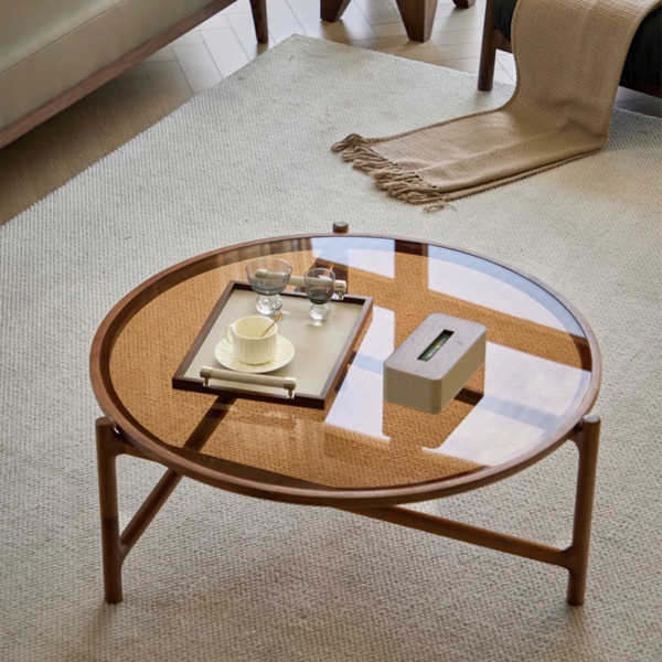 Customized Ultra-clear glass tempered glass table top - Image 2