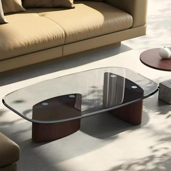 Customized Ultra-clear glass tempered glass table top