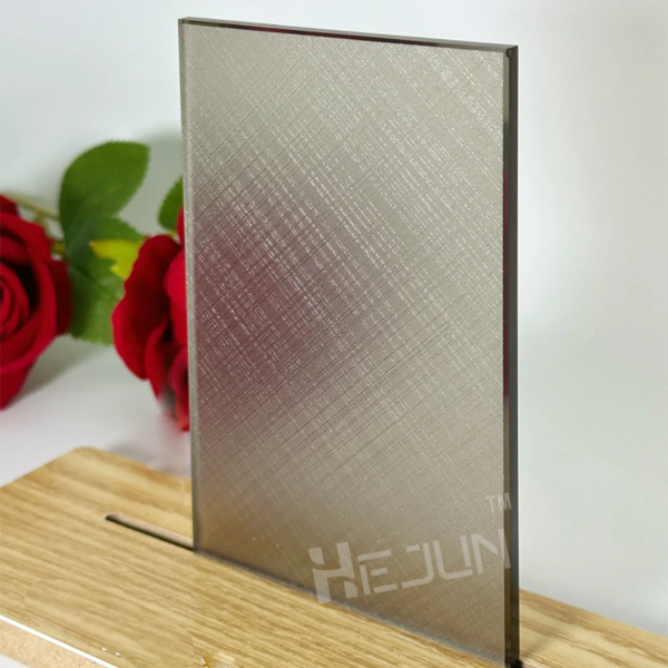 Customized Frosted Acid Etched PVB Laminated Glass with Rough Flat Edge - Image 4