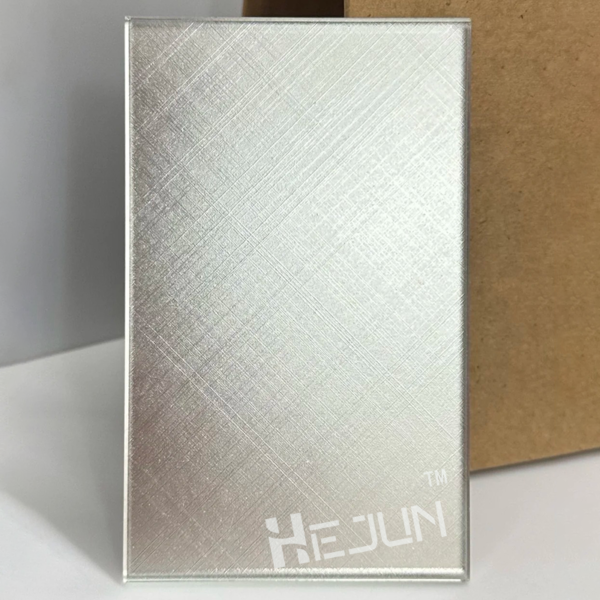 Customized mirror etching process sandwich decorative art glass