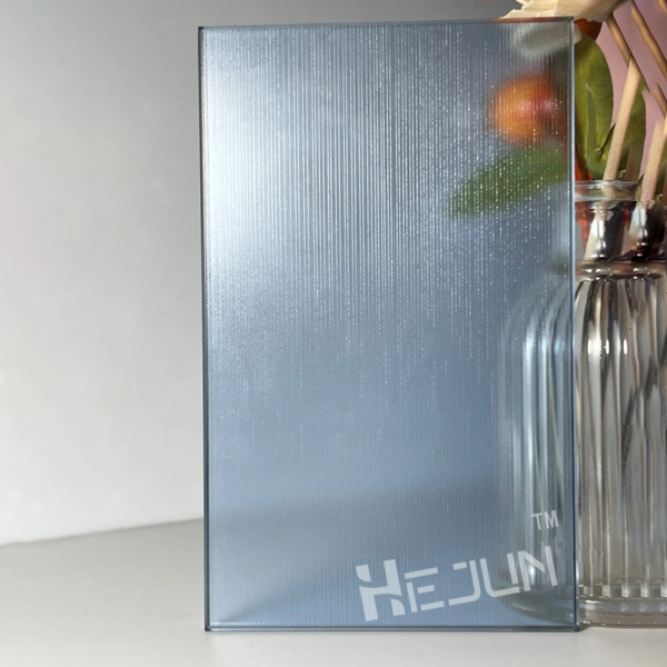 Customized Metal woven fabric laminated acid-etched glass - Image 6