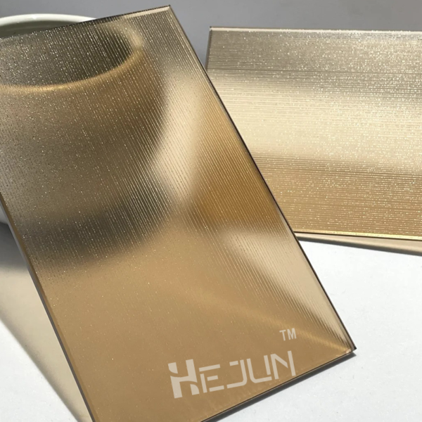 Customized mirror etching process sandwich decorative art glass - Image 4