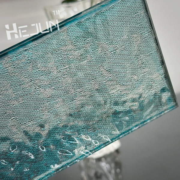 Custom weaving hot melt laminated art glass - Image 2