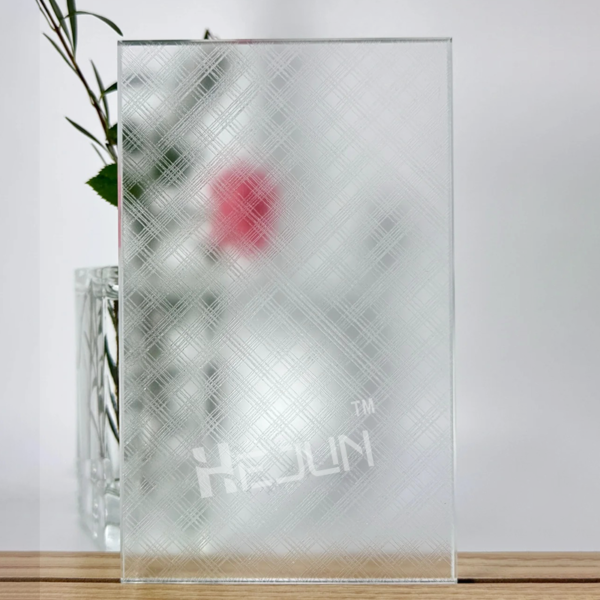 Custom fabric laminated art glass - Image 2