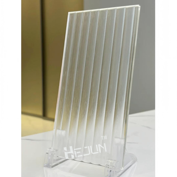 Fabric Laminated Glass 6mm 8mm 12mm 15mm Big Size Tempered Decorative Glass - Image 2