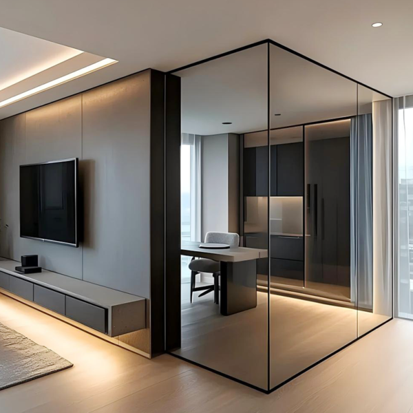 Customized Glass brick partition wall room partition - Image 2