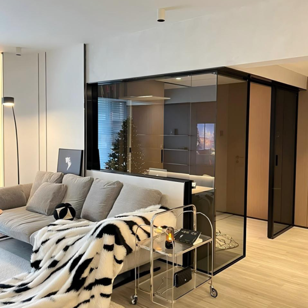 Customized Glass brick partition wall room partition - Image 3