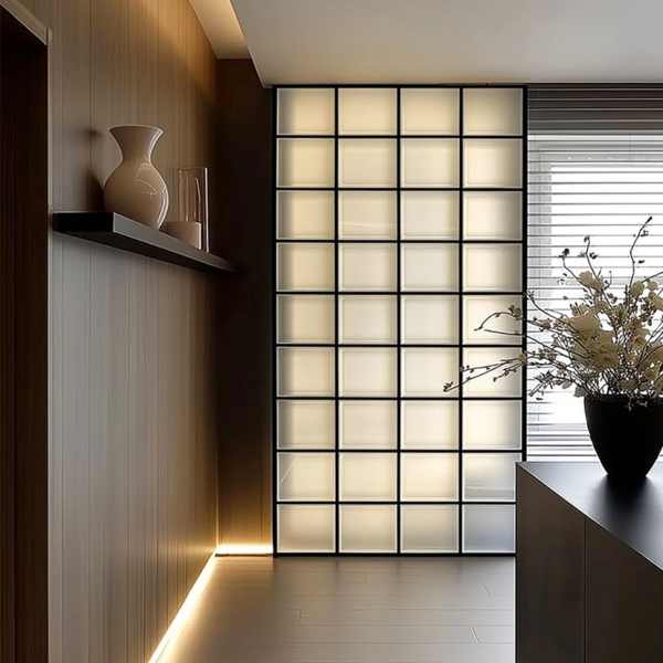 Customized Glass bricks room partition  divider Glass glass wall Screen - Image 4