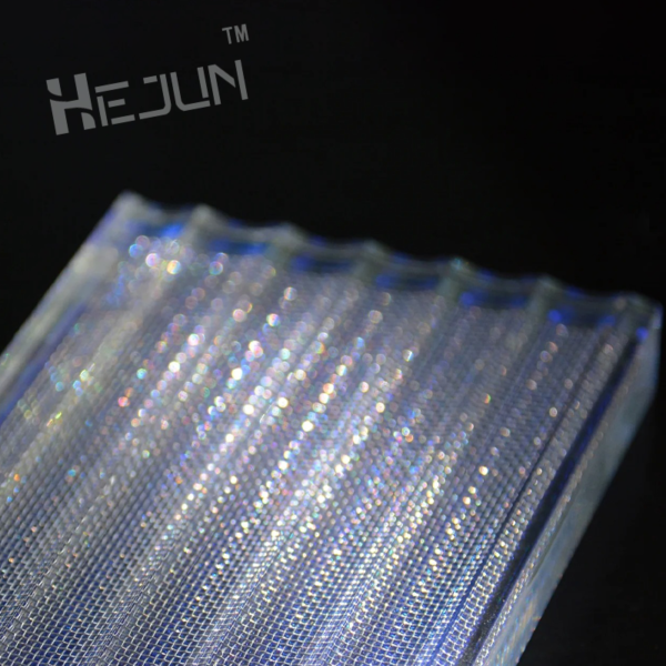 Customized Decorative Fabric Laminated Glass Toughened Art Glass Fabric Wire Mesh Laminated Glass - Image 4