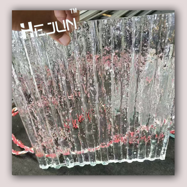 Textured Patterned Glass: Custom Embossed Glass for Interior & Decor - Image 2