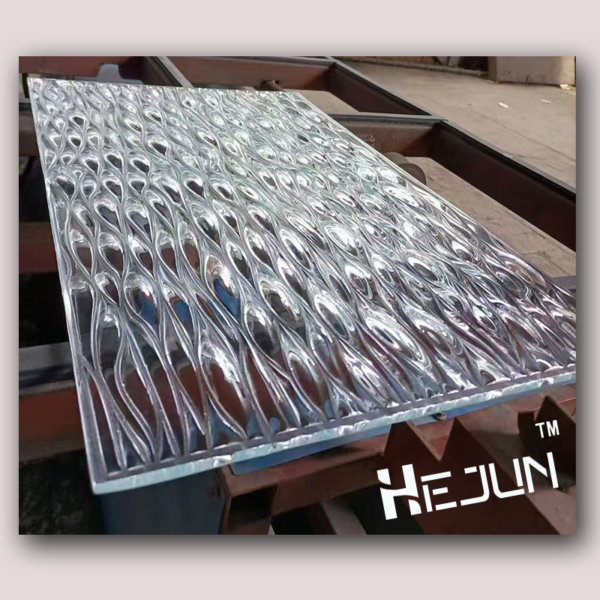 Textured Patterned Glass: Custom Embossed Glass for Interior & Decor - Image 5