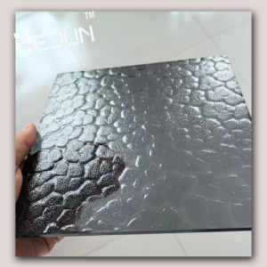 Alternative view of Customizable Artistic Glass with Unique Textures - Tailored for Your Vision