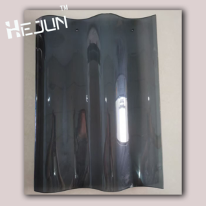 Alternative view of Tempered Curved Glass: Small, Precision - Ground Edges & Drilled Holes for Custom Projects
