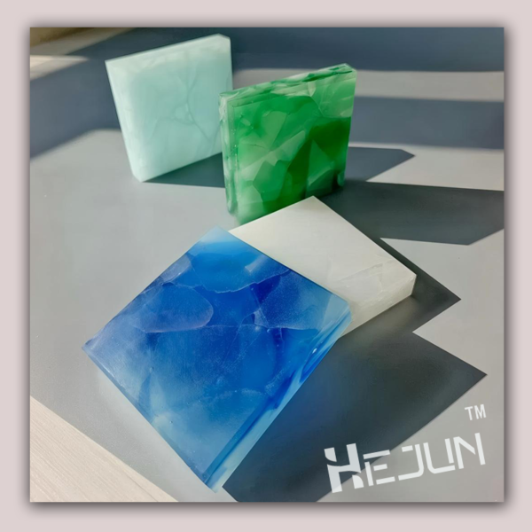 Artistic Jade Glass- Imitation Glass Panels: Unique Textured Decor for Interiors