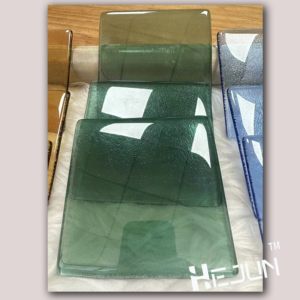 Alternative view of Colored Frosted Art Glass Panels - Textured Decor for Home & Commercial Spaces